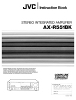 JVC AX-R551BK-Owners-Manual